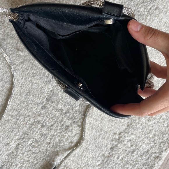 Black Rhinestone Bag - Picture 4 of 4